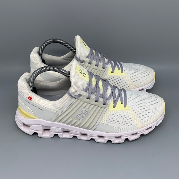 On Running Shoes - On Cloudswift Grey Yellow Running Shoes 
Women’s Sz 9.5